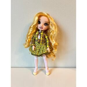 Rainbow High Sheryl Meyer Fashion Doll 11” Fashion Articulated Marigold Yellow